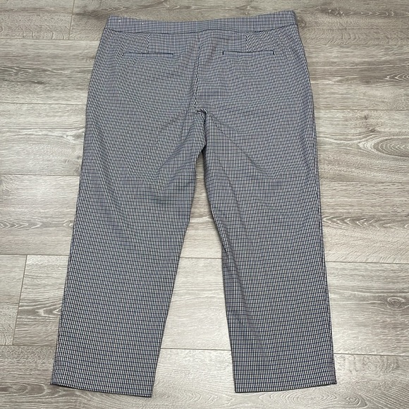 NWOT Loft The Riviera Slim Pants Plaid 18 - Picture 16 of 16